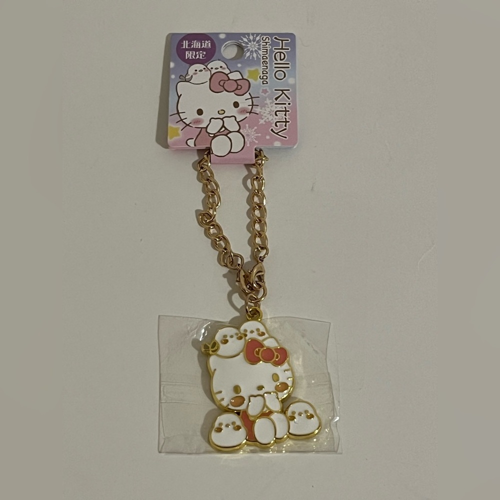Hello Kitty Hokkaido Japan Limited Shemaenaga Chain Charm